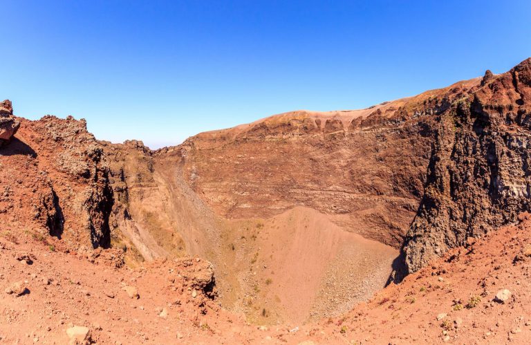 crater del monte vesubio