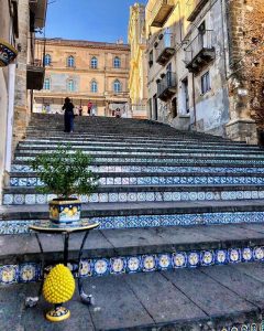 escaleras de ceramica caltagirone sicilia