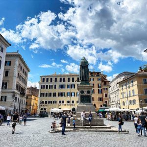 campo dei fiori en roma