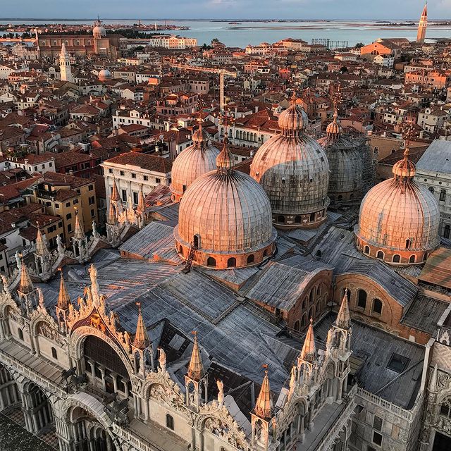 cupulas de la catedral de san marco de venecia