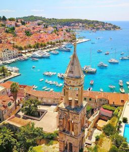 Isla ciudad de hvar croacia