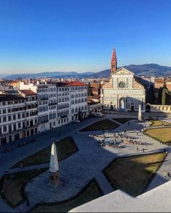 plaza y basilica de santa maria novella
