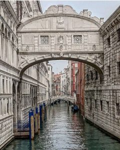 Puente de los Suspiros de Venecia