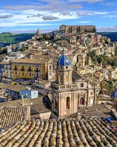 Vistas de la ciudad de Ragusa