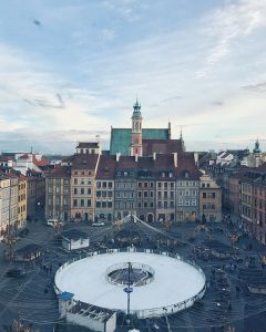 vistas desde el museo de varsovia