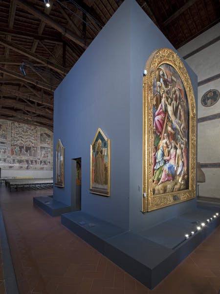 Interior del Cenacolo en 2006. Florencia, Santa Croce, complejo monumental
