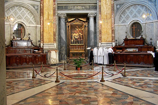 Sacristia Basilica de San Pedro en el Vaticano Roma