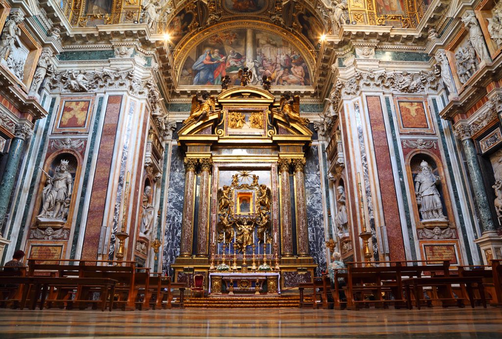 Altar de la Basilica de Santa Maria la Mayor
