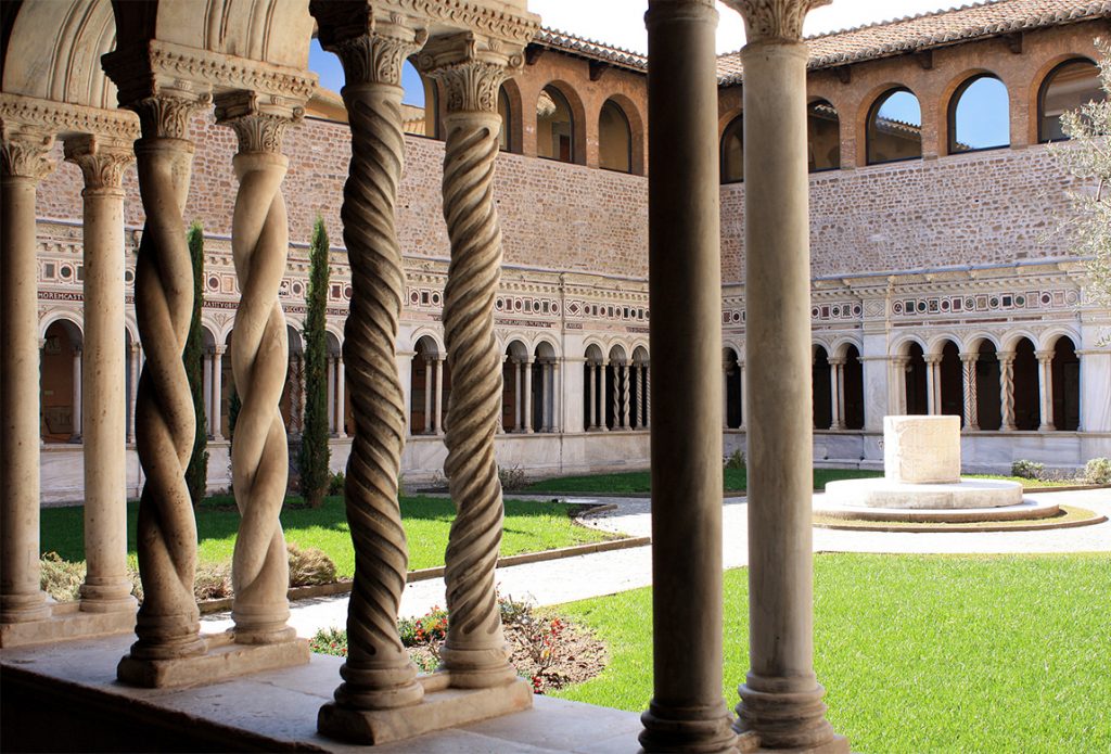 El claustro de San Giovanni in Laterano