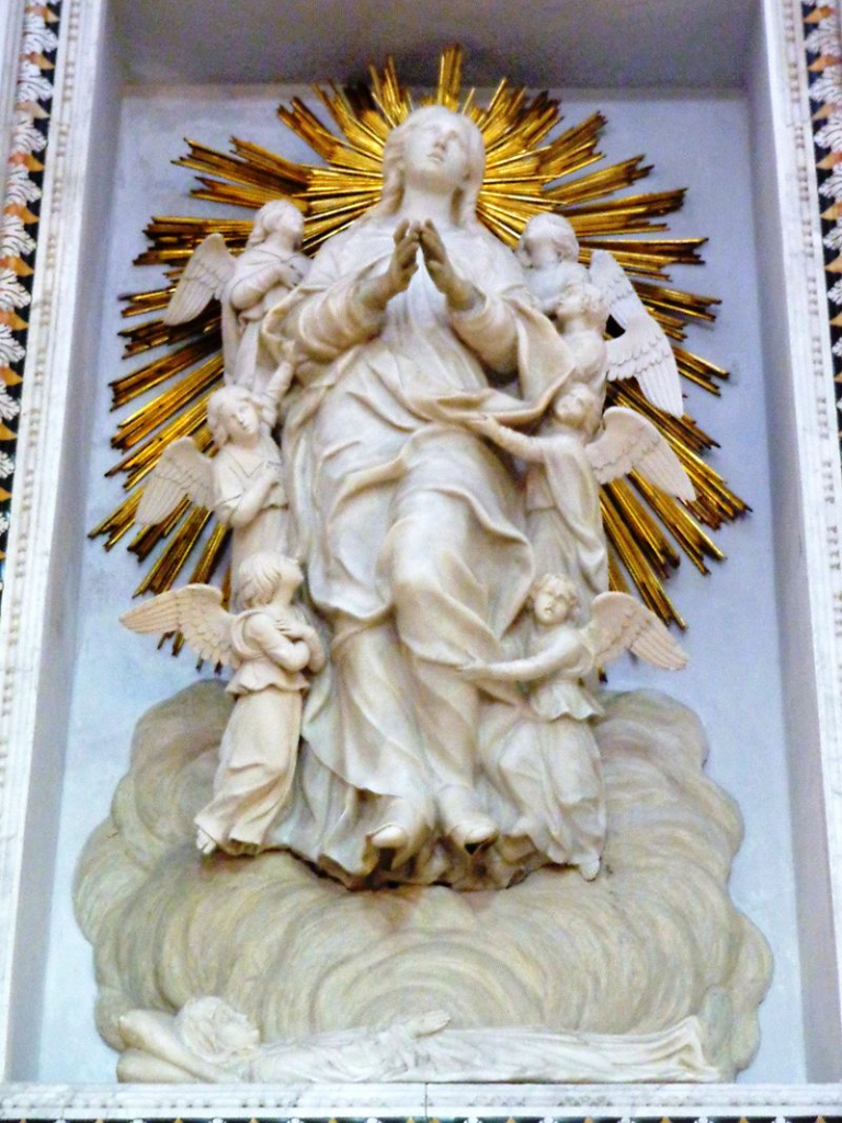 Estatua de la Asunción, de la 
Tribuna de Antonello Gagini