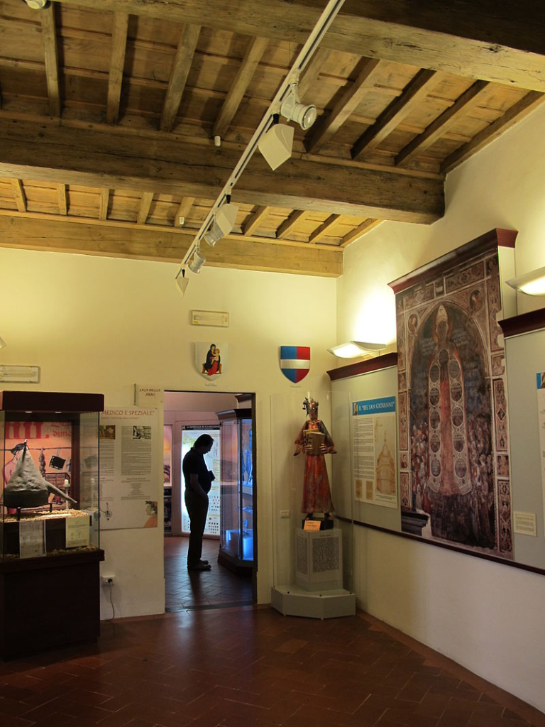 Interior de la Casa Museo de Dante en Florencia