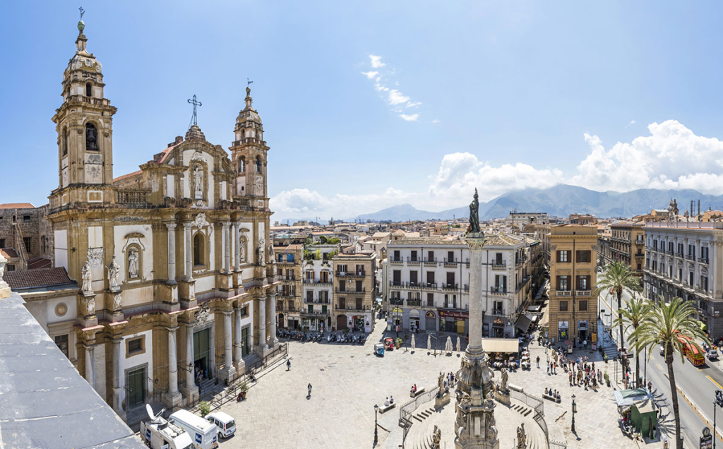 Que ver en Palermo, MIRADOR DE LA RINASCENTE