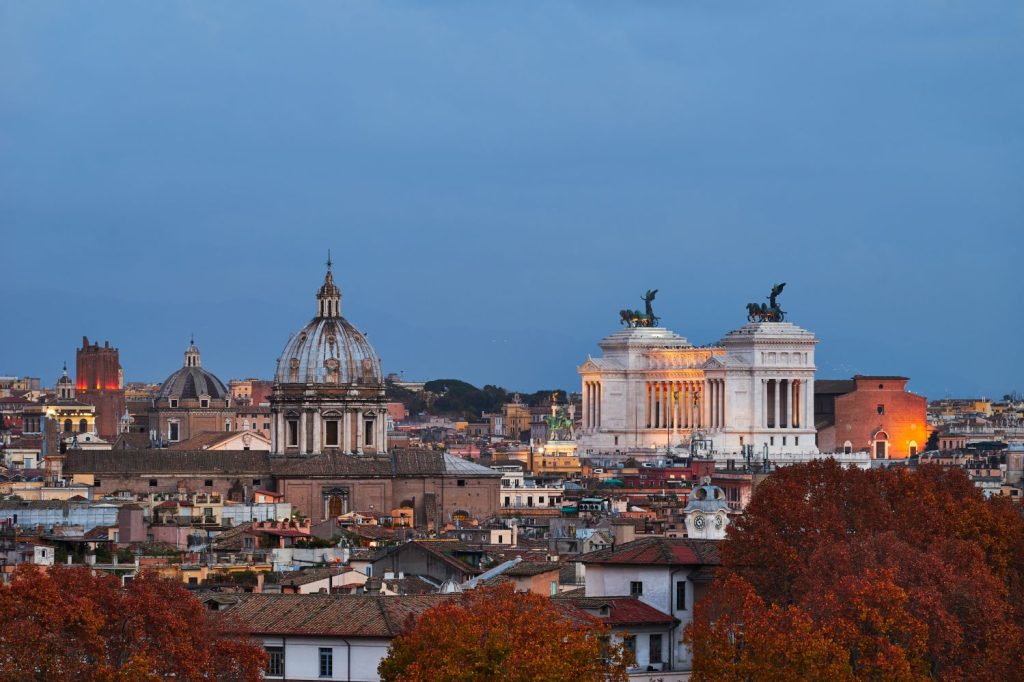 Que ver en Roma, Vistas desde Il GianĂculo