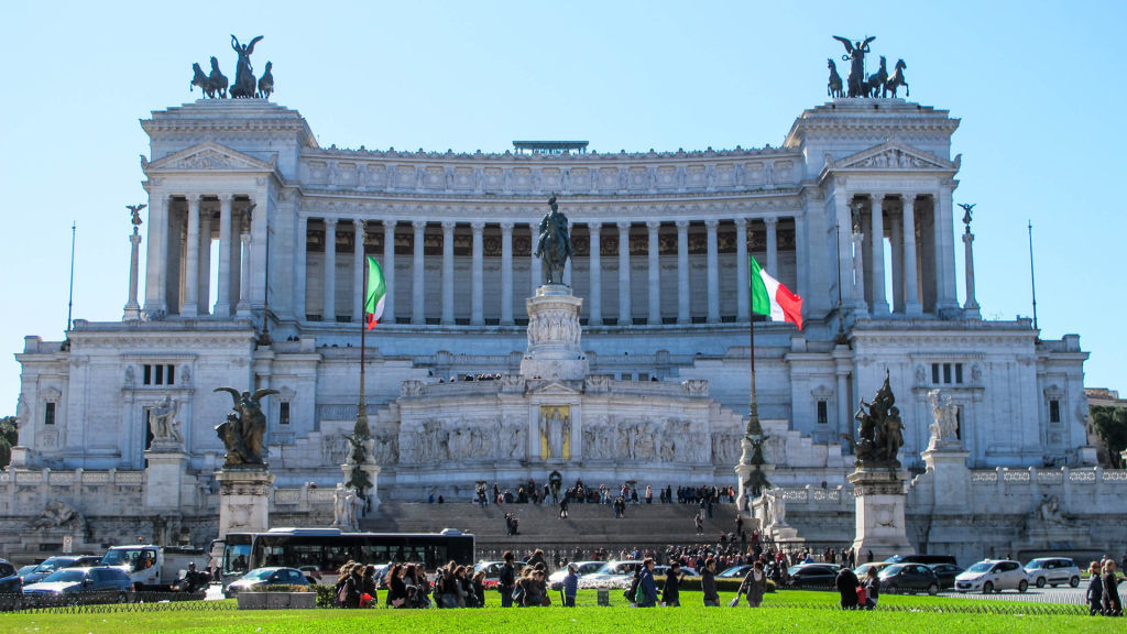 QuĂŠ ver en Roma, Piazza Venezia Altar de la Patria