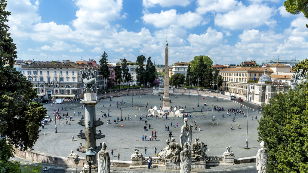 QuĂŠ ver en Roma, Piazza dil Popolo