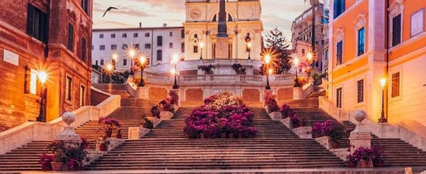 piazza di spagna de roma y scalinatas